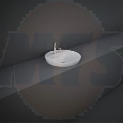 RAK Variant Round Drop-In Wash Bsn 42Cm 1Th VARDI14201AWHA Bathroomsuites