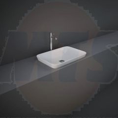 RAK Variant Rectangular Drop-In Wash Bsn 55Cm VARDI55500AWHA Bathroomsuites