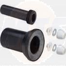 Viega mounting kit 8010.27 in DN90 plastic black / Connection set - Model 8010.27 (308414)