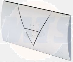 VIEGA VISIGN FOR LIFE 1 FLUSH PLATE 396213  (8310.1) White Plastic