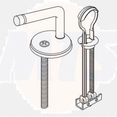 Villeroy and Boch Architectura / Omnia Architectura 92223561 set of hard chrome hinges