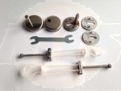 Villeroy & Boch Subway Toilet Seat Hinge Set 9955.S0.61