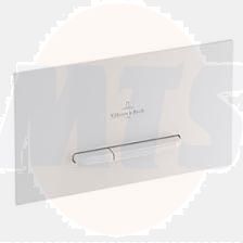 Villeroy & Boch ViConnect WC plate 92218061 chrome-plated, plastic