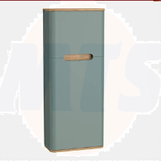 Vitra Sento Narrow Tall Cabinet  Right  Matte Fjord Green 66156