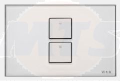 Vitra Twin2 Panel - Matte Chrome Plated 748-0185
