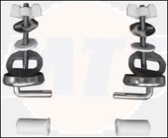 Vitra CONFORMA TOILET SEAT FIXING PACK 313941YP1TE	Bottom Fixing Hinge Set