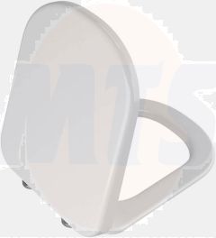 VitrA D-Light 123-003-009 Soft Close Toilet Seat, White