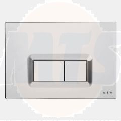 Vitra Loop R Flush Plate Mechanical Matt Chrome 740-0685