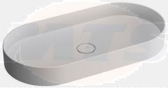 VITRA Memoria Oval Wash Basin (80 cm) M58000002000 White 
