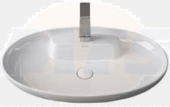 Vitra Memoria Oval White Wash Basin (75 cm) 5881B403-0041