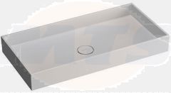 VITRA Memoria Rectangular Bowl Sink Dish Washbasin (80 cm) White M58000001000