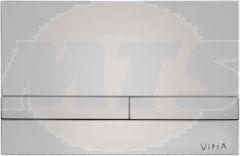 Vitra Metal Chrome Select Chrome Plated Mechanical Dual Flush Plate 740-1121