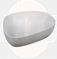 Vitra Outline Pebble Bowl 56cm With Waste Cover  5991B403-0016 White 