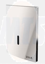 Vitra Recessed Touchless Urinal Flushing Set  (Electric  Chrome) 310-2910