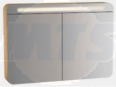 Vitra Sento Led Illuminated Cabinet Mirror  100 cm  Light Oak 60897