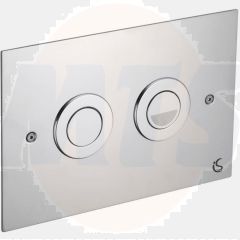 Oli / Ideal Standard New Pneumatic Flush Plate  Chrome VV639864