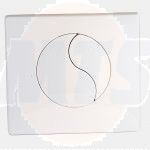 Wc - Control plate h181 x w200 x thck22mm - SIAMP  31 1800 10