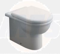 WC Outdoor Globo Alia AL001.BI Seat and Cover