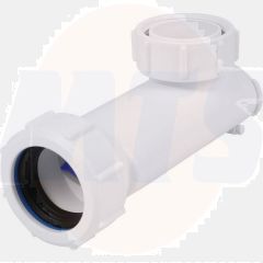 McAlpine WHB-1 wash hand basin space saver bend with silicone valve 1.1/4"