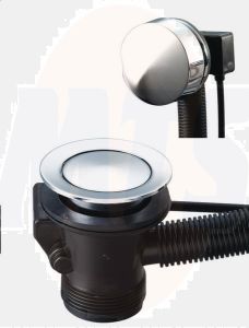 Wirquin.30.-.WASTE.C50070.1.5".LUXURY.BATH.PU.WASTE.Chrome