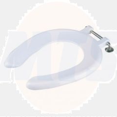 Wirquin Celmac CRESCENT ADULT "A" - Stainless steel hinges, seat only with stainless steel hinge
