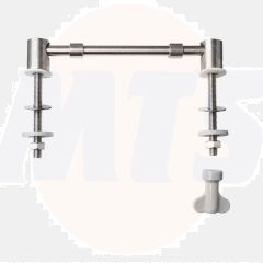 Wirquin Stainless Steel Bottom Fixing for Celmac Toilet Seats 20120625 FD211SS