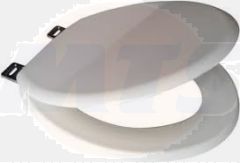 Wirquin Emerald seat and cover with metal hinge - White -SEM18WH