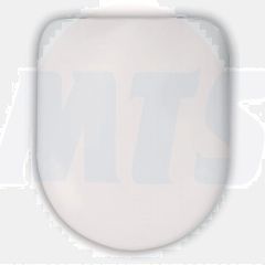 Wirquin Maestro white seat and cover with softclose hinge 20120360