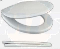 Wirquin Neon Lite Toilet Seat Plastic hinge White 270693