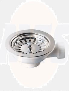 Wirquin.30.-.WASTE.C50190.SS.SINK.BASKET.STRAINER.3.5.Dia.