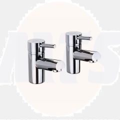 Twyford.X60.bath.03-Apr.inch.pillar.taps.X605215CP...