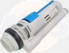 yellow and blue flush valve