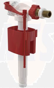 ALCAPLAST A160-3/8" Side inlet fill valve metal thread for ceramic WC cisterns