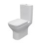 Toilet Seat and cover Porcelanosa Noken Urban white 100144803 / N369225475 Thermodur seat and cover