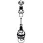Porcelanosa Acro N Cold Cartridge 100160211 / N212500004
