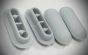 VITRA BUFFERS SET OF 4 GREY