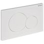 Geberit Sigma01 Alpine White Dual Flush Plate