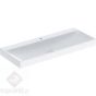 Geberit ONE washbasin, vertical outlet: B=120cm, T=48cm, Tap hole=central, Overflow=without, white / KeraTect  505.020.01.5