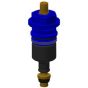 KWC/FRANKE AR ESHOW0001 Functional part for shower fitting DN15, blue