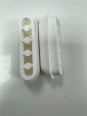 2 inches x 1/2 inch Toilet seat Long Buffers White 3325414 sold as PAIR