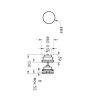 Vitra Universal Basin Waste Set – Chrome 45148