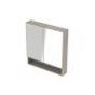 Selnova Square 78.8 cm Mirror cabinet, two doors, Light Hickory 501.271.00.1
