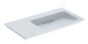 Geberit ONE vanity basin, horizontal outlet, left shelf surface: B=90cm, T=48cm, Tap hole=without, Overflow=without, white / KeraTect, glossy white   505.013.00.1