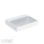 
Geberit ONE washbasin, vertical outlet: B=50cm, T=40cm, Tap hole=without, Overflow=without, white / KeraTect  505.021.01.6
