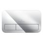 Villeroy and Boch ViConnect Chrome Dual Flush Plate - 92249061