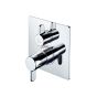 Ideal Standard Spares Freedom Built In thermostatic bath shower mixer with square faceplate and metal lever handles -A6379AA