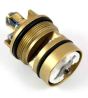 A952553NU11 Ideal Standard / Trevi Dualux On/Off Flow Cartridge G1/2 - Blue (Cold Side), This cartridge controls the flow of water on the cold side of the valve, Suits Dualux basin and bidet mixers Includes 1x hot (clockwise close) and 1x cold (anti-clock