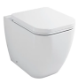 Cooke & Lewis Affini White Close-coupled Toilet with Soft close seat 5397007210316