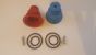 Armitage Shanks Richmond handle fixing bushes pair S9598NU