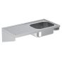 Armitage Shanks S1273MY Doon New Sink 120 x 60 Stainless Steel Left Hand
